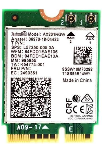 Intel Ax201.Ngwg.Nv